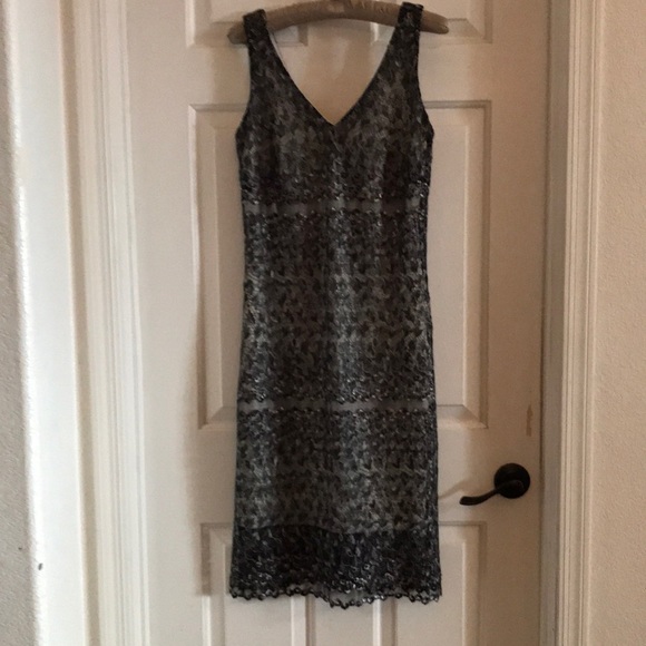 chris mclaughlin Dresses & Skirts - Women’s satin / lace dress